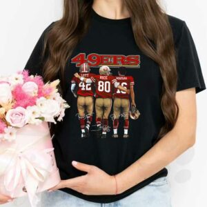 San Francisco Lott Rice Montana Signatures Shirt, San Francisco 49ers Sport Team Signatures Shirt 2