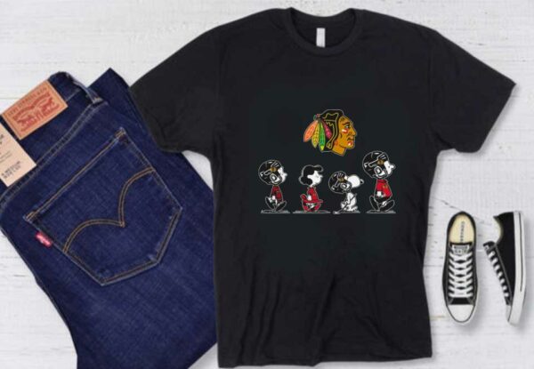 Snoopy Redskins Logo Walking Shirt, The Peanut Character Charlie Brown And Snoopy Walking With Miami The Redskins Shirt
