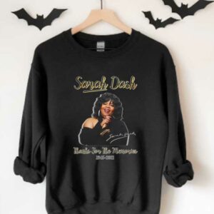 Thanks Sarah Dash Signature Shirt, Sarah Dash Thanks For The Memories 1945 2021 Signature Shirt 3