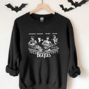 The Beatles Legend Shirt, George Harrison Paul Mccartney John Lennon Ringo Starr 1960 2021 The Beatles Shirt 3