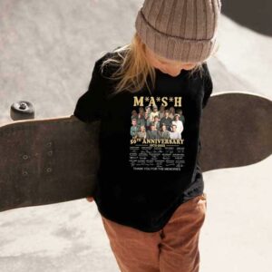 The Mash 50th Anniversary 1972 2022 Signatures Thank You For The Memories Shirt, Mash 50th Anniversary Shirt 1
