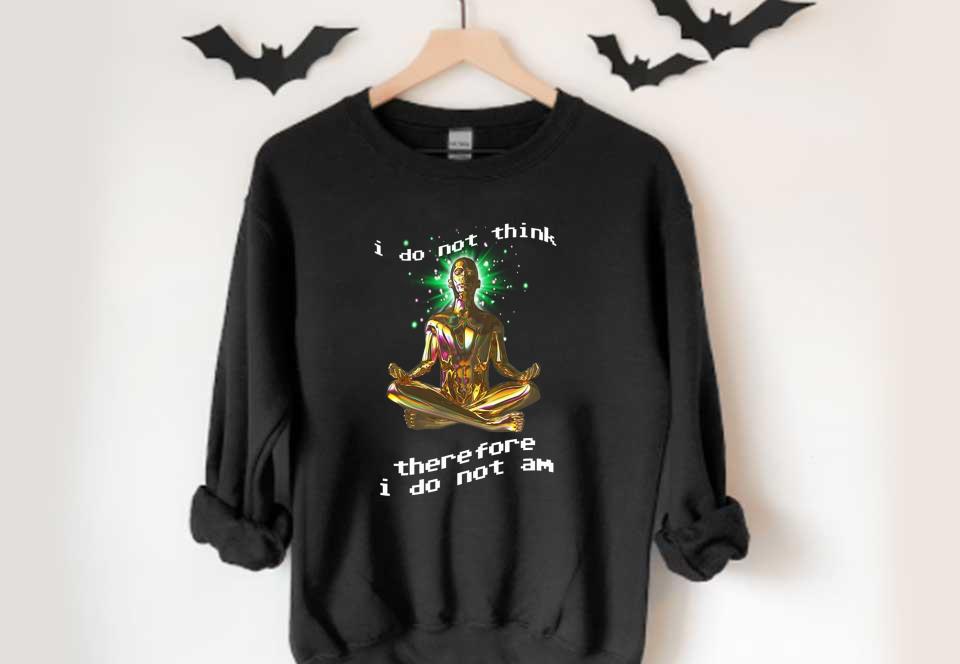 Yoga I Dont Think And Shirt, Yoga I Dont Think Therefore I Do Not Am Shirt Yoga I Dont Think And Shirt Yoga I Dont Think Therefore I Do Not Am Shirt 4 - Yoga I Dont Think And Shirt, Yoga I Dont Think Therefore I Do Not Am Shirt