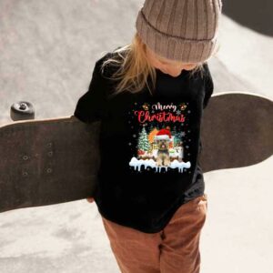 Yorkshire Terrier Dog Santa Claus Hat Happy Christmas Sweater, Merry Christmas Yorkshire Terrier Shirt