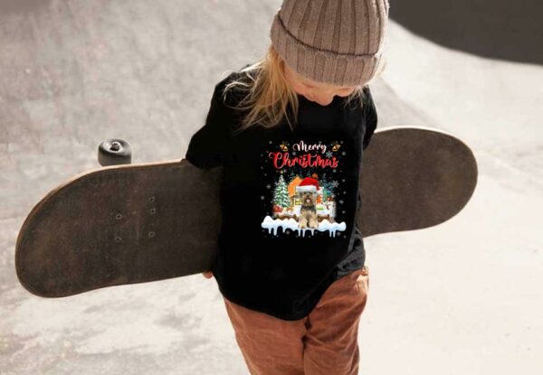 Yorkshire Terrier Dog Santa Claus Hat Happy Christmas Sweater, Merry Christmas Yorkshire Terrier Shirt