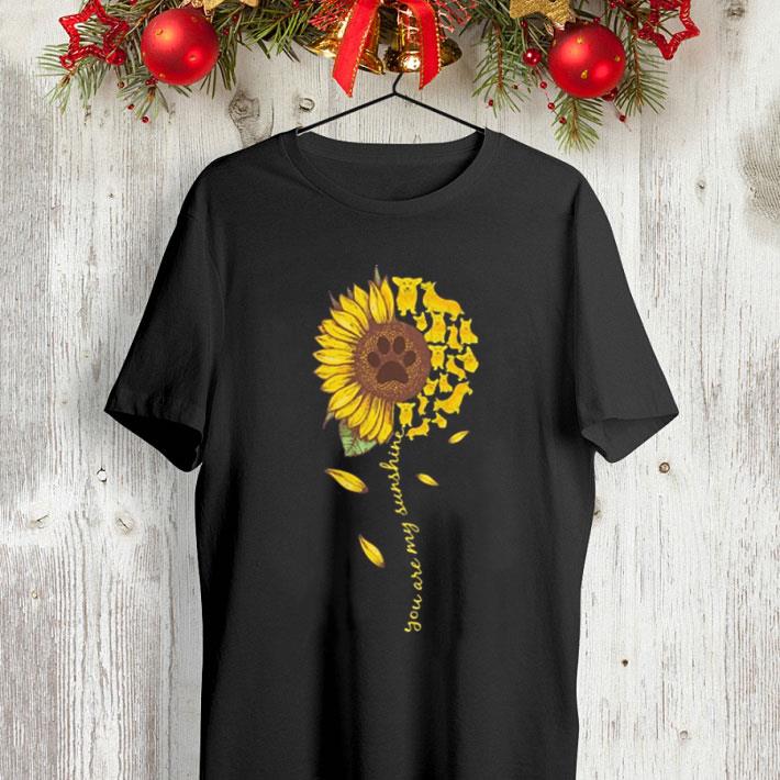 You are my sunshine Pembroke Welsh Corgi dog paw shirt 4 - You are my sunshine Pembroke Welsh Corgi dog paw shirt