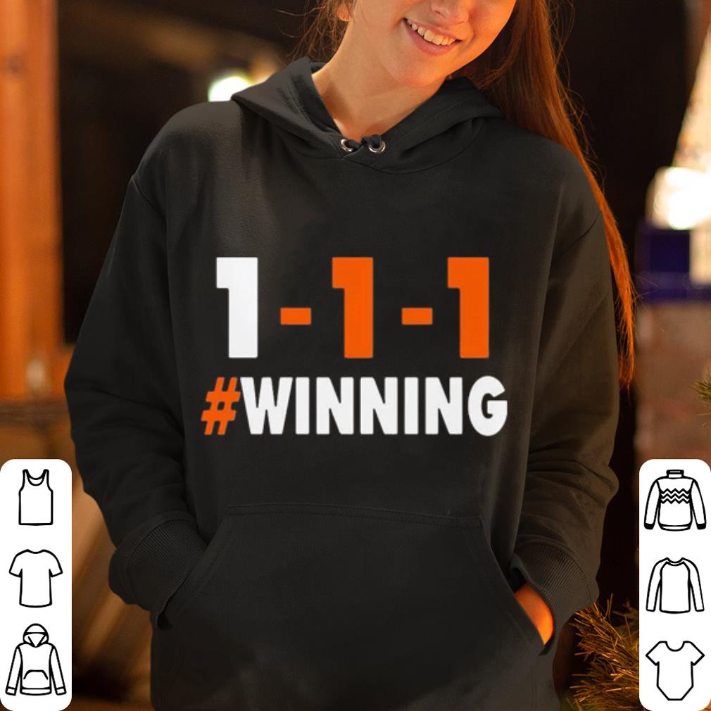 1 1 1 Winning Cleveland football shirt 4 - 1-1-1 Winning Cleveland football shirt