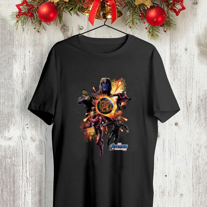 Marvel Avengers Endgame Superheroes and Thanos shirt Marvel Avengers Endgame Superheroes and Thanos shirt 4 - Marvel Avengers Endgame Superheroes and Thanos shirt