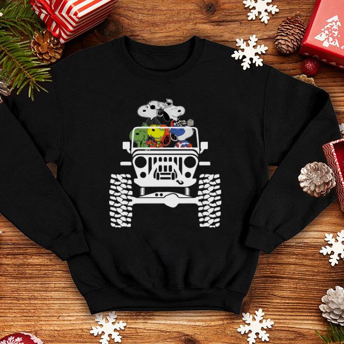 Snoopy in the Jeep Marvel Avengers Endgame shirt Snoopy in the Jeep Marvel Avengers Endgame shirt 4 - Snoopy in the Jeep Marvel Avengers Endgame shirt