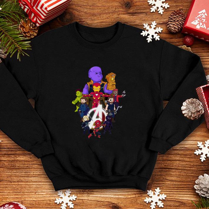 Avengers Endgame all hero cartoon shirt Avengers Endgame all hero cartoon shirt 4 - Avengers Endgame all hero cartoon shirt