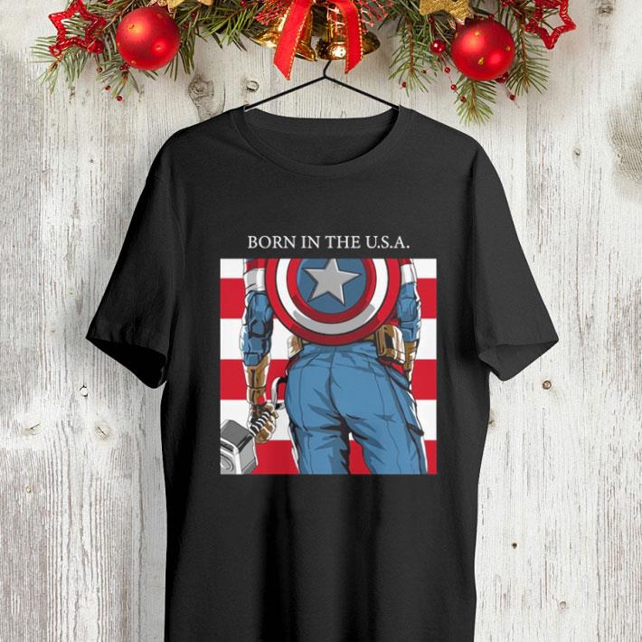 Born In The U.S.A. Captain America's Ass Standard shirt Born In The U S A Captain America s Ass Standard shirt 4 - Born In The U.S.A. Captain America's Ass Standard shirt