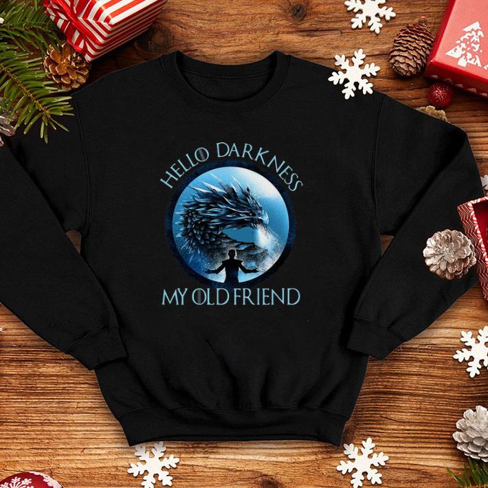 Night King hello darkness my old friend Game Of Thrones shirt 4 - Night King hello darkness my old friend Game Of Thrones shirt