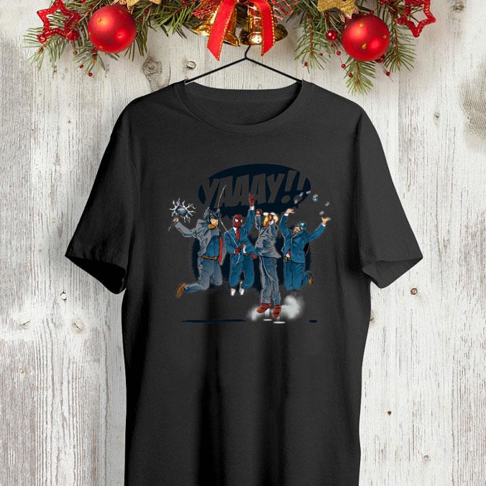 Thor Spiderman Ironman Captain America Yaaay shirt Thor Spiderman Ironman Captain America Yaaay shirt 4 - Thor Spiderman Ironman Captain America Yaaay shirt