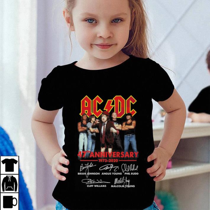 ACDC 47th anniversary 1973-2020 signatures Brian Johnson shirt ACDC 47th anniversary 1973 2020 signatures Brian Johnson shirt 4 - ACDC 47th anniversary 1973-2020 signatures Brian Johnson shirt
