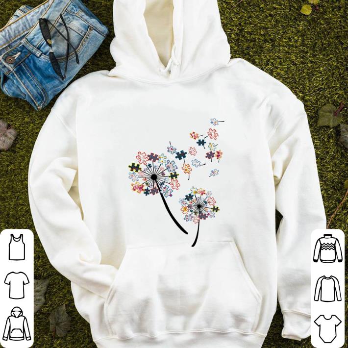 Dandelion Puzzle Pieces Autism shirt Dandelion Puzzle Pieces Autism shirt 4 - Dandelion Puzzle Pieces Autism shirt