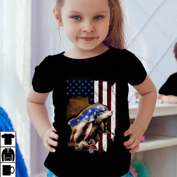 Dolphin American flag 4th of july Independence day shirt 4 - Dolphin American flag 4th of july Independence day shirt