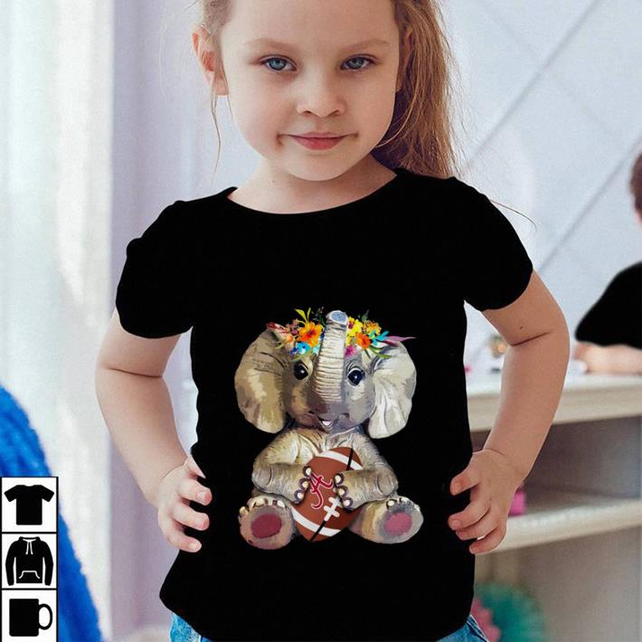 Flower Elephant Alabama Crimson Tide shirt Flower Elephant Alabama Crimson Tide shirt 4 - Flower Elephant Alabama Crimson Tide shirt