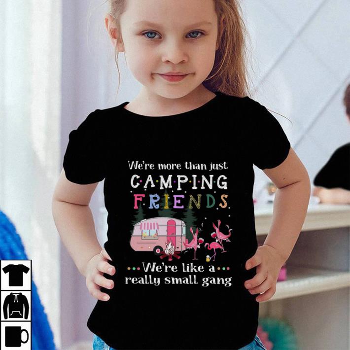 We re more than just camping friends Flamingos shirt sweater 4 - We're more than just camping friends Flamingos shirt sweater