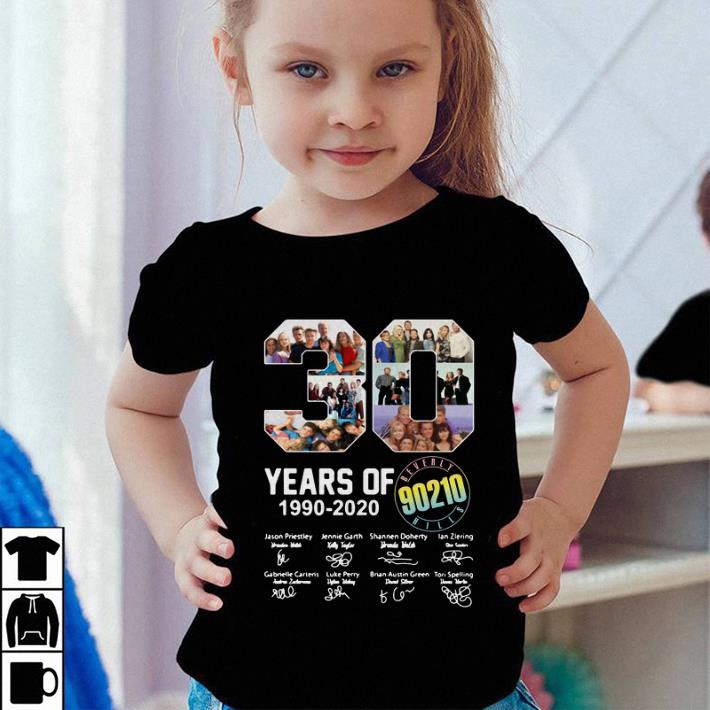 30 years of Beverly Hills 90210 1990-2020 signatures shirt sweater 30 years of Beverly Hills 90210 1990 2020 signatures shirt sweater 4 - 30 years of Beverly Hills 90210 1990-2020 signatures shirt sweater