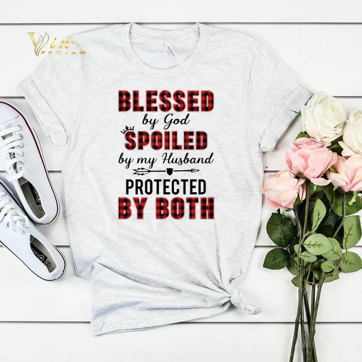 Blessed by god spoiled by my husband protected by both shirt sweater 4 - Blessed by god spoiled by my husband protected by both shirt sweater