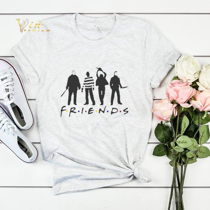 Friends TV show Horror movie characters shirt Friends TV show Horror movie characters shirt 4 - Friends TV show Horror movie characters shirt