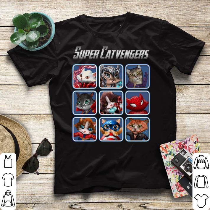 Super Catvengers Avengers Cat shirt 4 - Super Catvengers Avengers Cat shirt