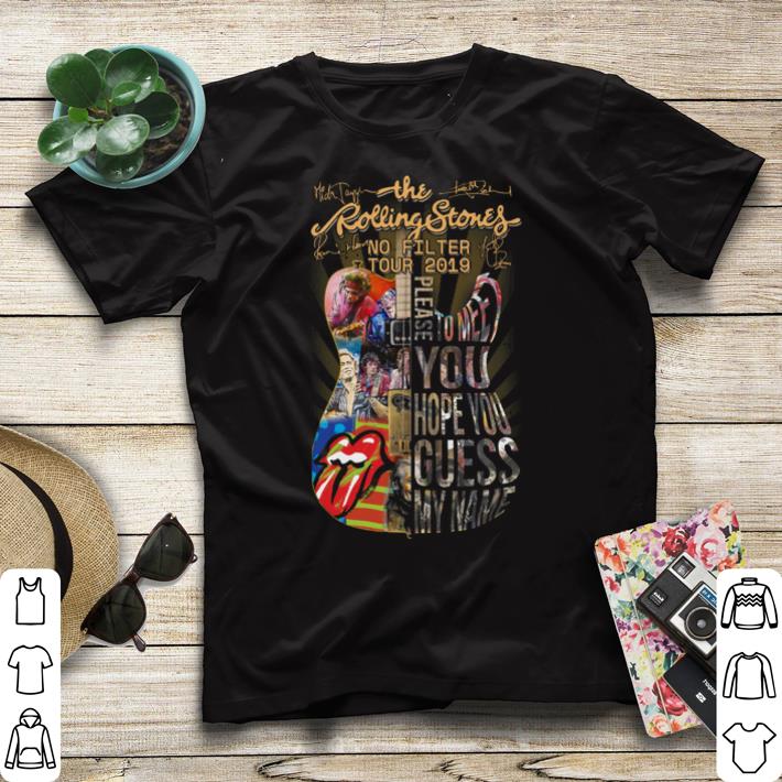 The Rolling Stones no filter tour 2019 signatures Guitar shirt The Rolling Stones no filter tour 2019 signatures Guitar shirt 4 - The Rolling Stones no filter tour 2019 signatures Guitar shirt