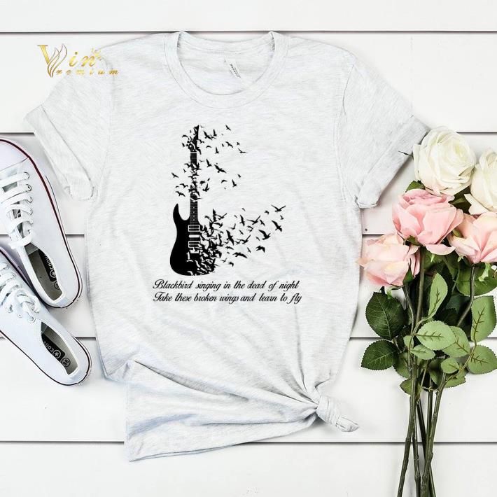 Blackbird singing in the dead of night take these broken wings shirt sweater Blackbird singing in the dead of night take these broken wings shirt sweater 4 1 - Blackbird singing in the dead of night take these broken wings shirt sweater