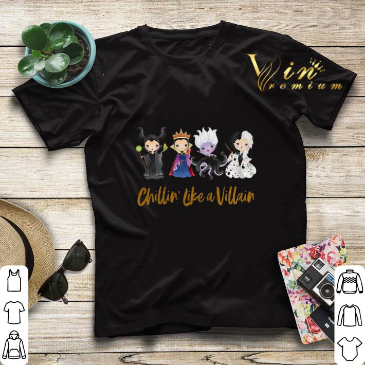 Halloween Maleficent Chillin Like A Villain Disney Halloween shirt 4 - Halloween Maleficent Chillin' Like A Villain Disney Halloween shirt