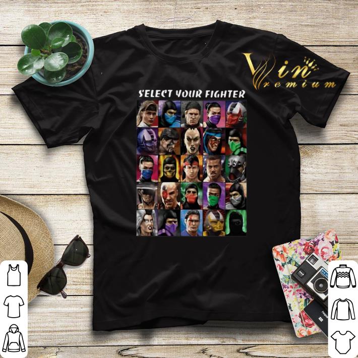 Select Your Fighter UMK3 shirt sweater Select Your Fighter UMK3 shirt sweater 4 - Select Your Fighter UMK3 shirt sweater