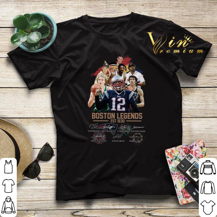 Signatures Boston Legends Est 1630 shirt 4 - Signatures Boston Legends Est 1630 shirt