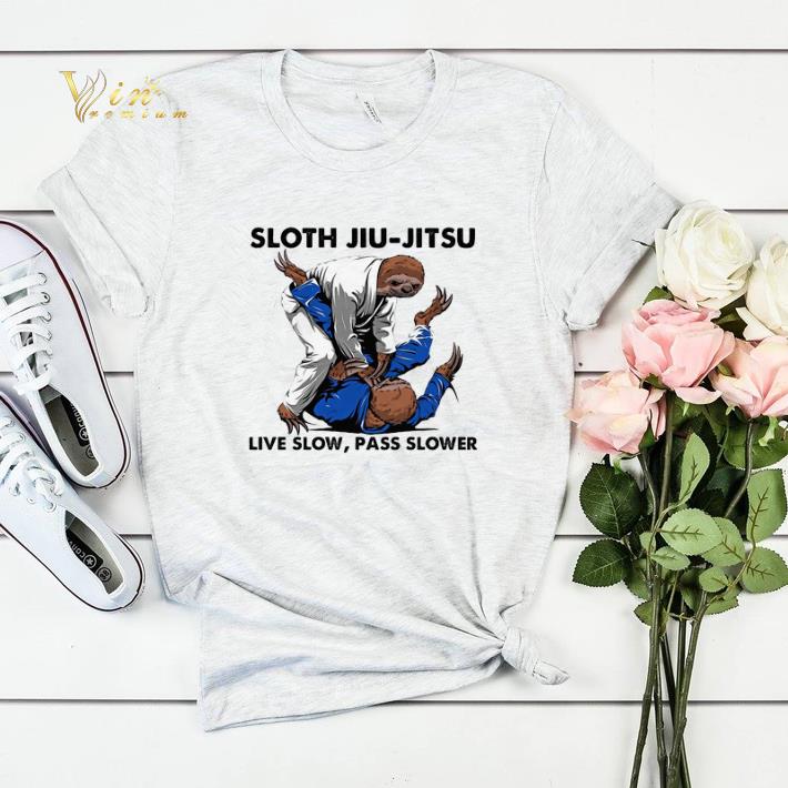 Sloth jiu jitsu live slow pass slower shirt sweater 4 - Sloth jiu-jitsu live slow pass slower shirt sweater