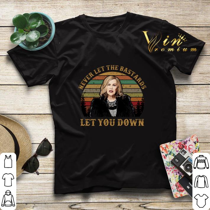 Sunset Schitt s Creek Never let the bastards let you down shirt 4 - Sunset Schitt's Creek Never let the bastards let you down shirt