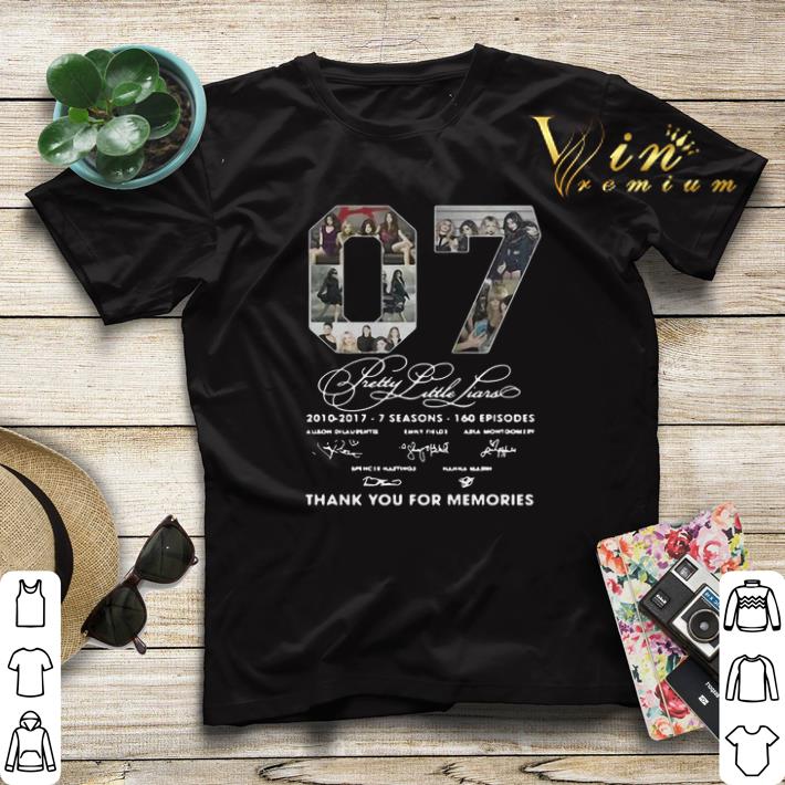 Thank You For Memories 07 Pretty Little Liars 2010 2017 7 season shirt 4 - Thank You For Memories 07 Pretty Little Liars 2010-2017 7 season shirt