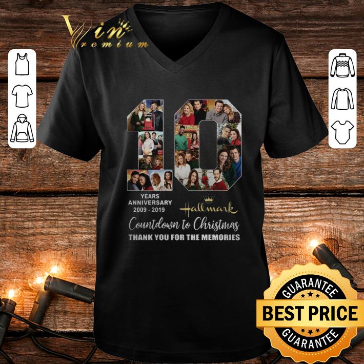 10 years anniversary 2009-2019 Hallmark Countdown To Christmas shirt 10 years anniversary 2009 2019 Hallmark Countdown To Christmas shirt 4 - 10 years anniversary 2009-2019 Hallmark Countdown To Christmas shirt