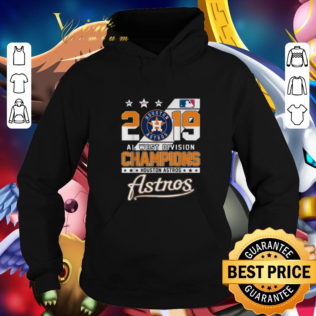 Awesome 2019 Al West Division Champions Houston Astros shirt 4 - Awesome 2019 Al West Division Champions Houston Astros shirt