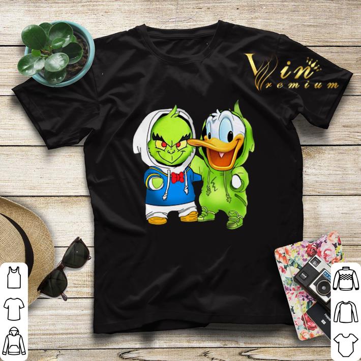 Baby Grinch and Donald Duc Disney shirt sweater Baby Grinch and Donald Duc Disney shirt sweater 4 - Baby Grinch and Donald Duc Disney shirt sweater