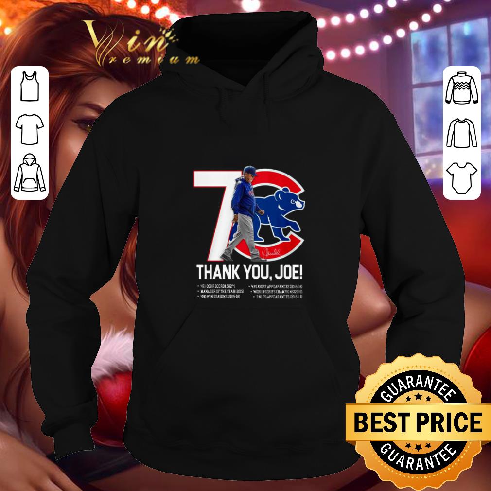 Cheap 7 Chicago Cubs thank you Joe Maddon Rumors shirt 4 - Cheap 7 Chicago Cubs thank you Joe Maddon Rumors shirt