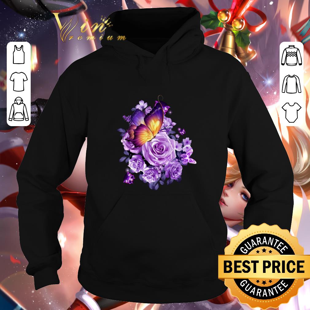 Cheap Butterfly purple flower shirt Cheap Butterfly purple flower shirt 4 1 - Cheap Butterfly purple flower shirt