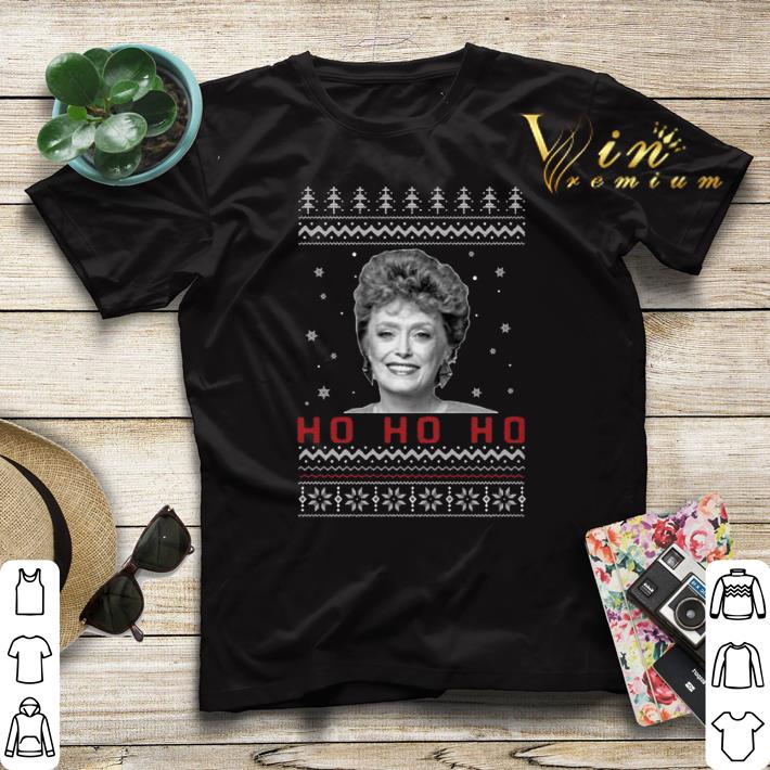 Christmas The Golden Girls Blanche Ho Ho Ho shirt 4 - Christmas The Golden Girls Blanche Ho Ho Ho shirt