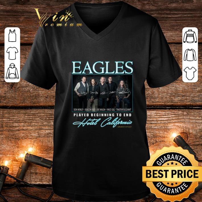 Eagle signatures played beginning to end Hotel California shirt Eagle signatures played beginning to end Hotel California shirt 4 - Eagle signatures played beginning to end Hotel California shirt