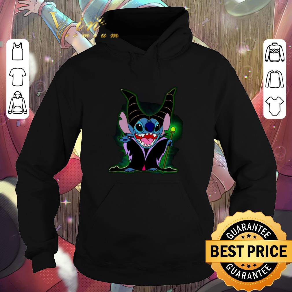 Funny Maleficent Stitch witch shirt 4 - Funny Maleficent Stitch witch shirt