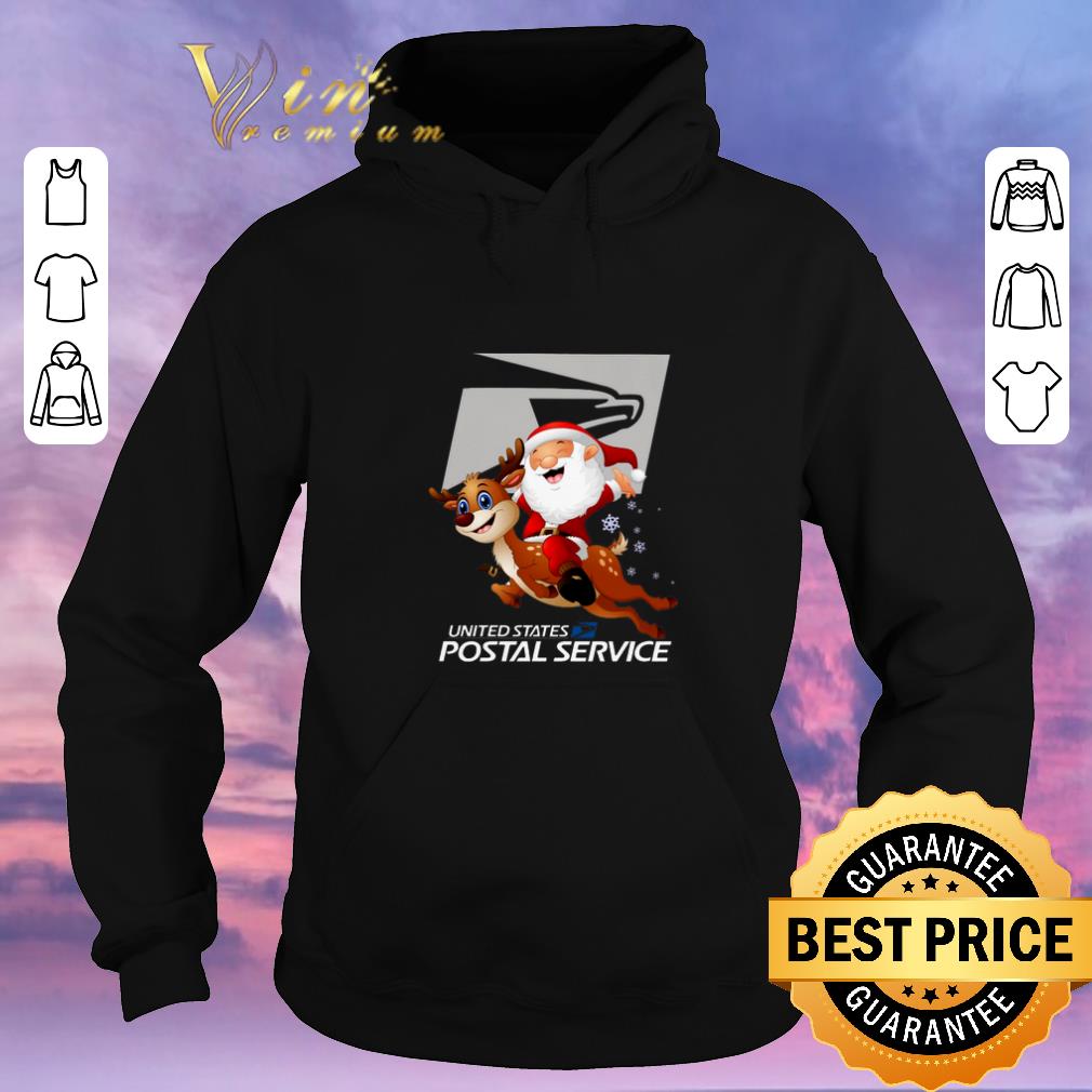 Funny Santa United States Postal Service shirt sweater 4 - Funny Santa United States Postal Service shirt sweater