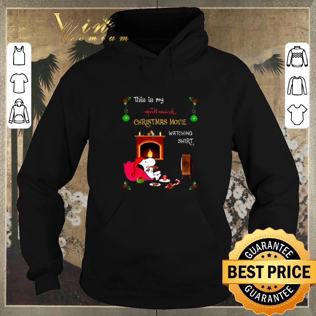 Funny Snoopy This is my Hallmark Christmas movie watching shirt sweater 4 - Funny Snoopy This is my Hallmark Christmas movie watching shirt sweater