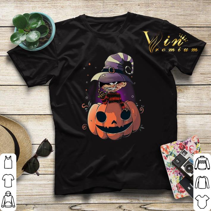 Halloween Freddy Krueger pumpkin shirt, hoodie, sweater, longsleeve t-shirt