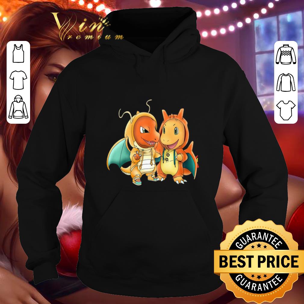 Hot Pokemon baby Charmander and Charizard shirt 4 - Hot Pokemon baby Charmander and Charizard shirt