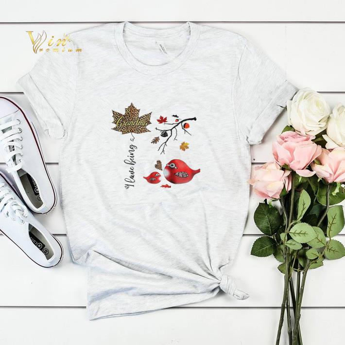 I love being a grandma Cardinal birds floral shirt sweater 4 1 - I love being a grandma Cardinal birds floral shirt sweater