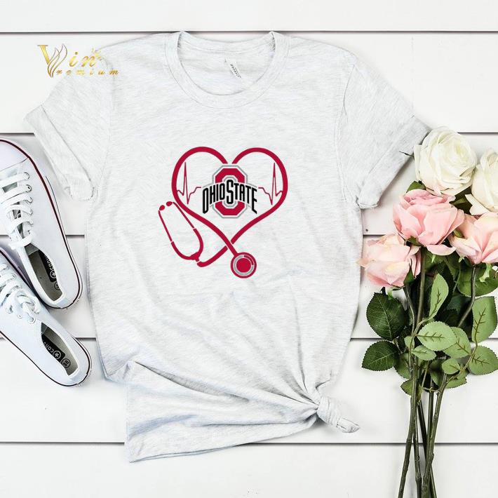 Love Ohio State Buckeyes Stethoscope shirt sweater 4 - Love Ohio State Buckeyes Stethoscope shirt sweater
