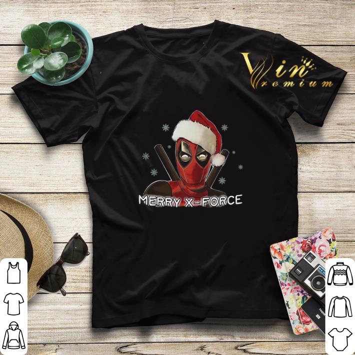 Merry X-Force Santa Deadpool shirt Merry X Force Santa Deadpool shirt 4 - Merry X-Force Santa Deadpool shirt