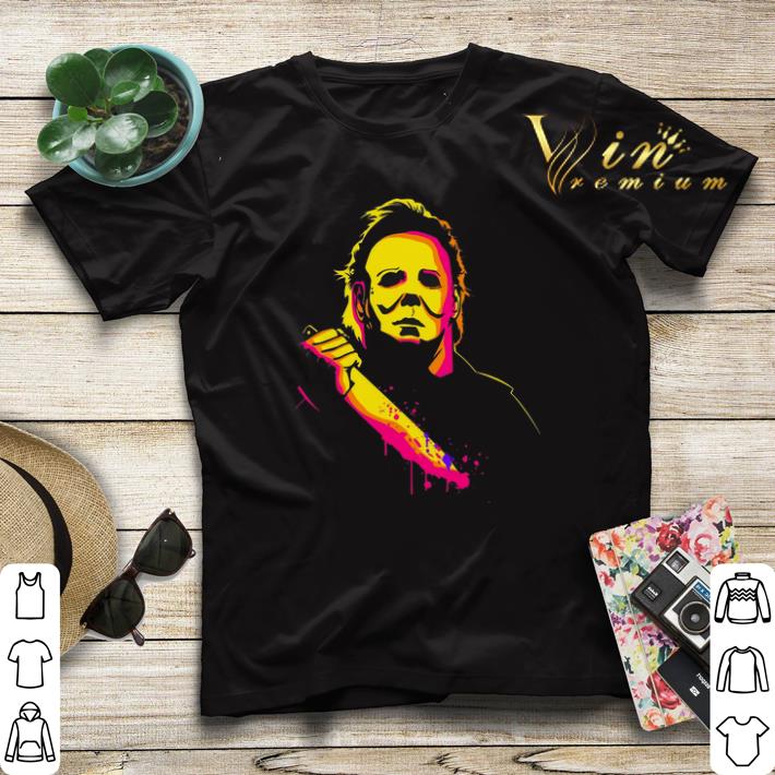 Michael Myers with knife color shirt sweater Michael Myers with knife color shirt sweater 4 - Michael Myers with knife color shirt sweater