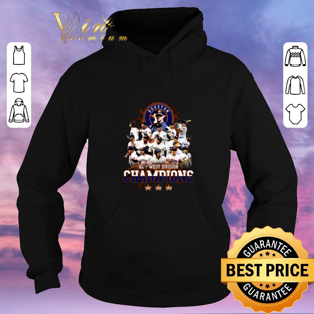 Nice Houston Astros Al West Division Champions shirt sweater 4 - Nice Houston Astros Al West Division Champions shirt sweater